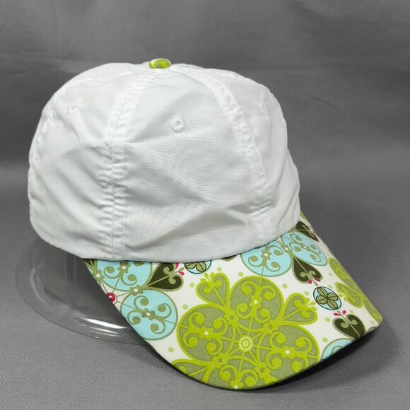 Glove It Strapback Cap Hat White Sportswear Biking Running Athletic Golf Womens - Picture 6 of 15